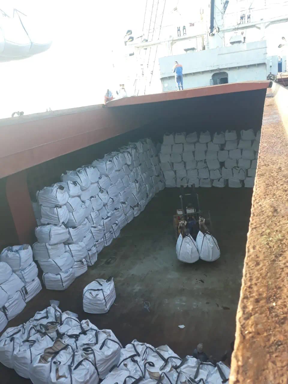 Cement shipment