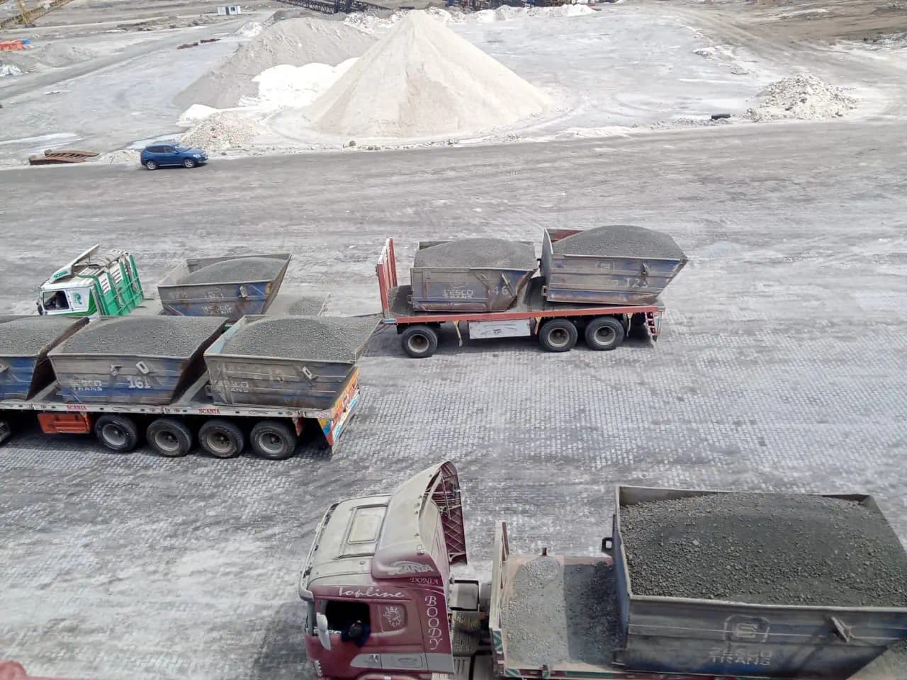 Loading clinker bulk
