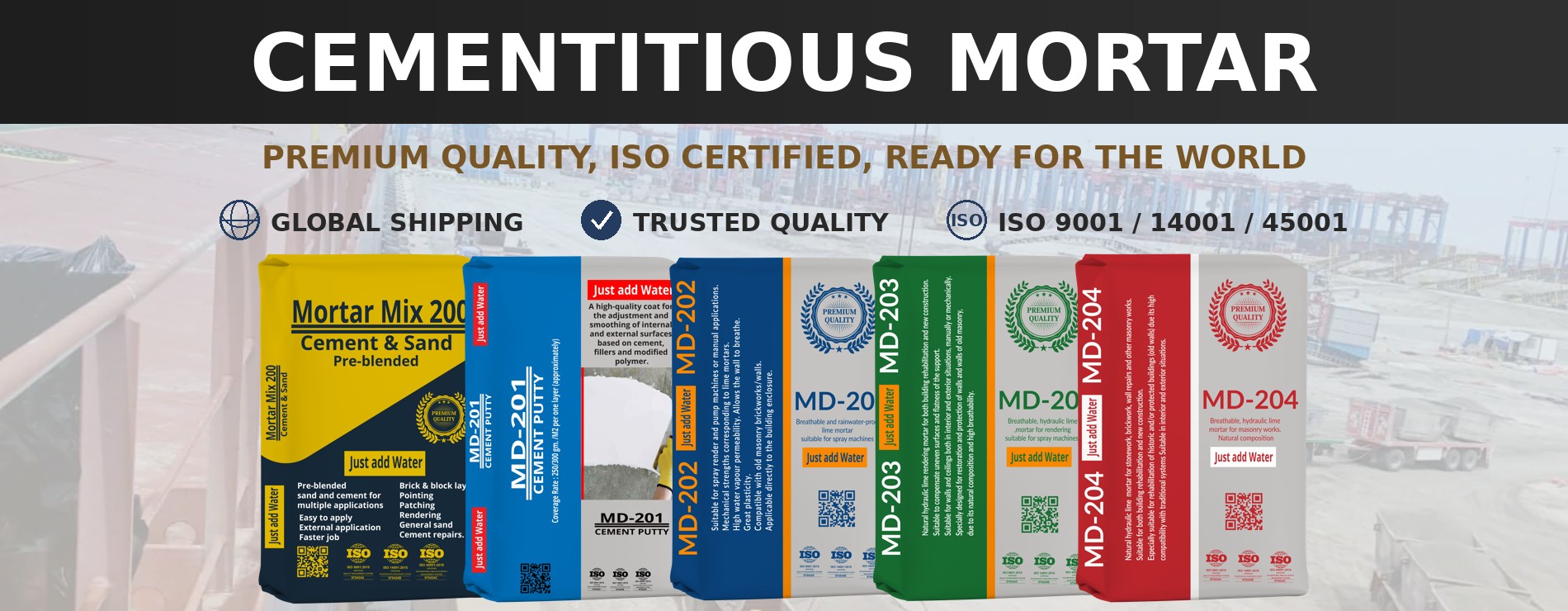 Cementitious Mortar